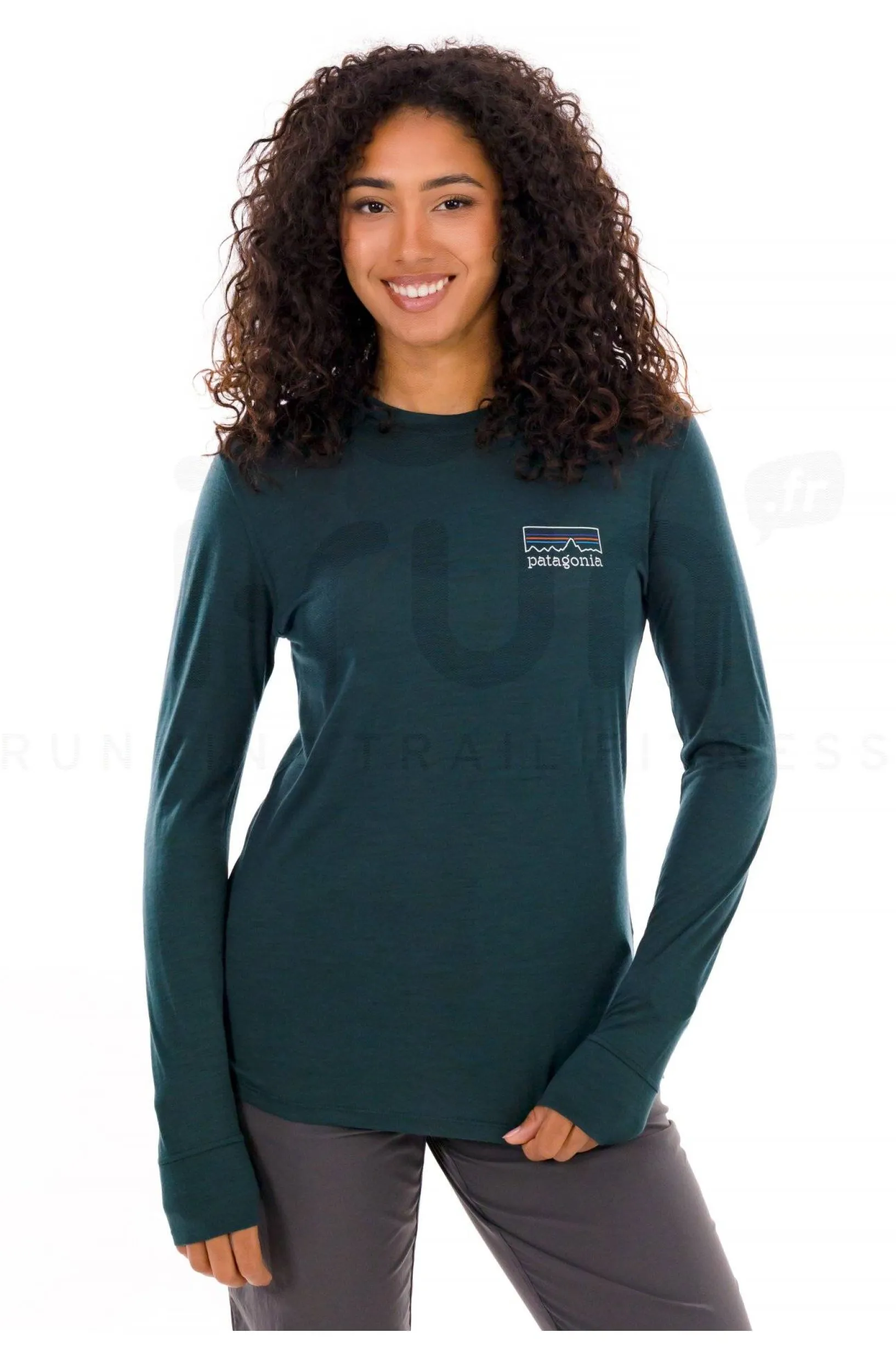 Femme Patagonia Manches Longues^Capilene Cool Merino Blend Graphic femme