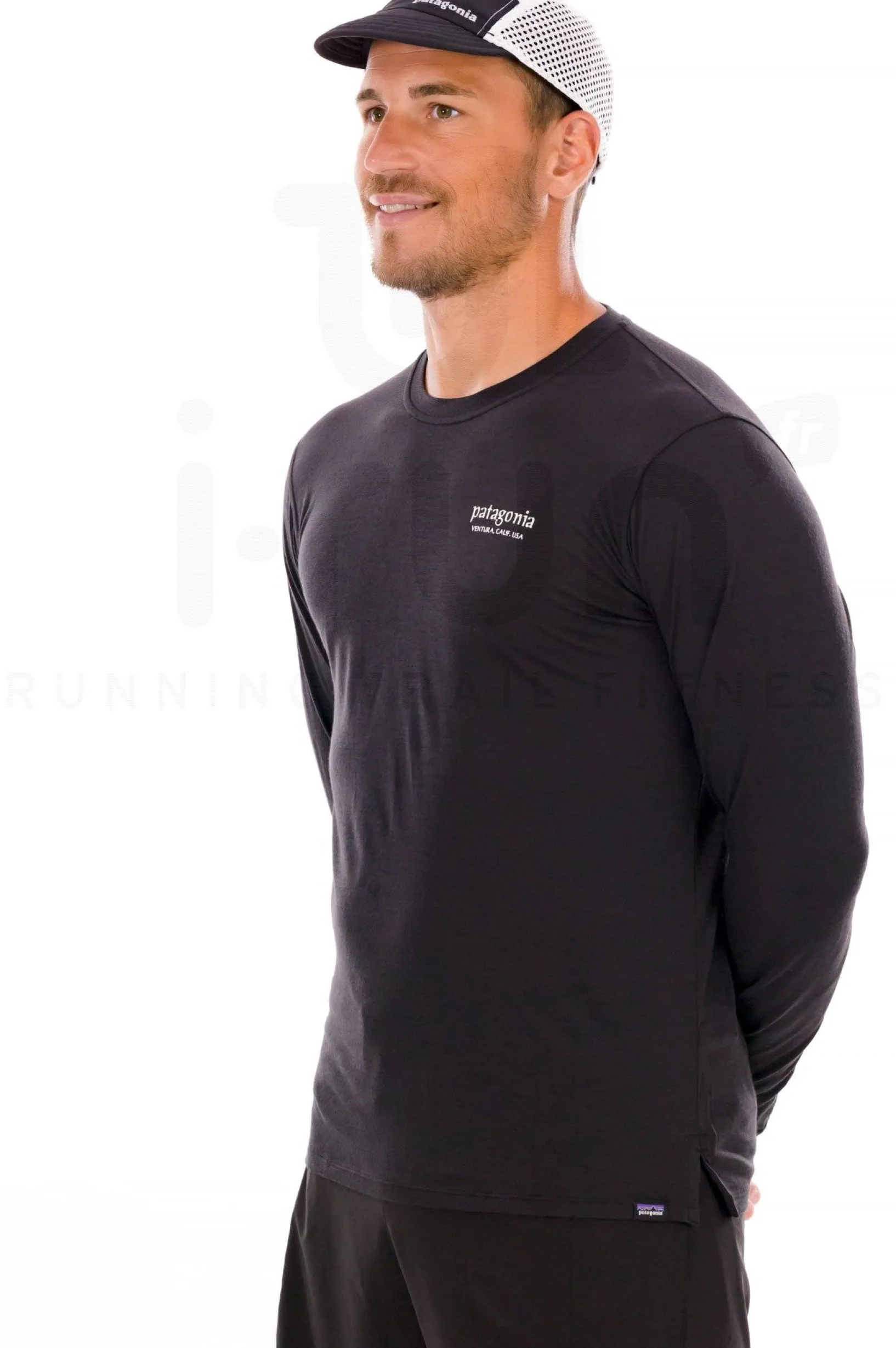 Homme Patagonia Manches Longues^Capilene Cool Merino Blend Graphic