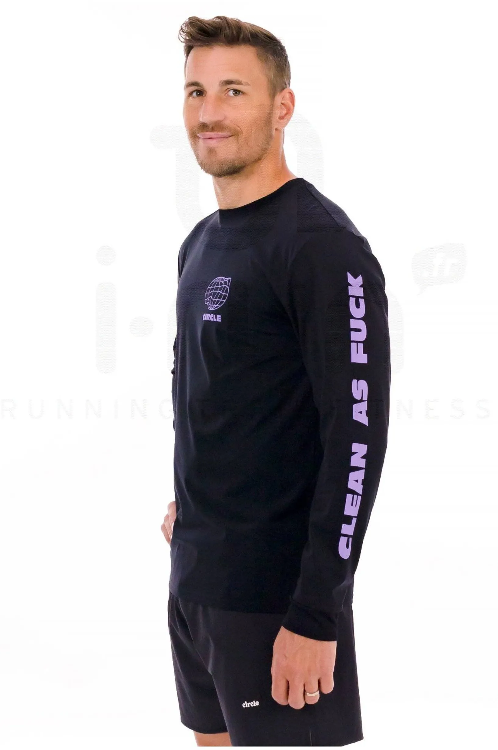 Homme Circle Manches Longues^Clean As Fuck