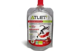 Atlet Gels^Compote énergétique Bio - Pomme et fraise