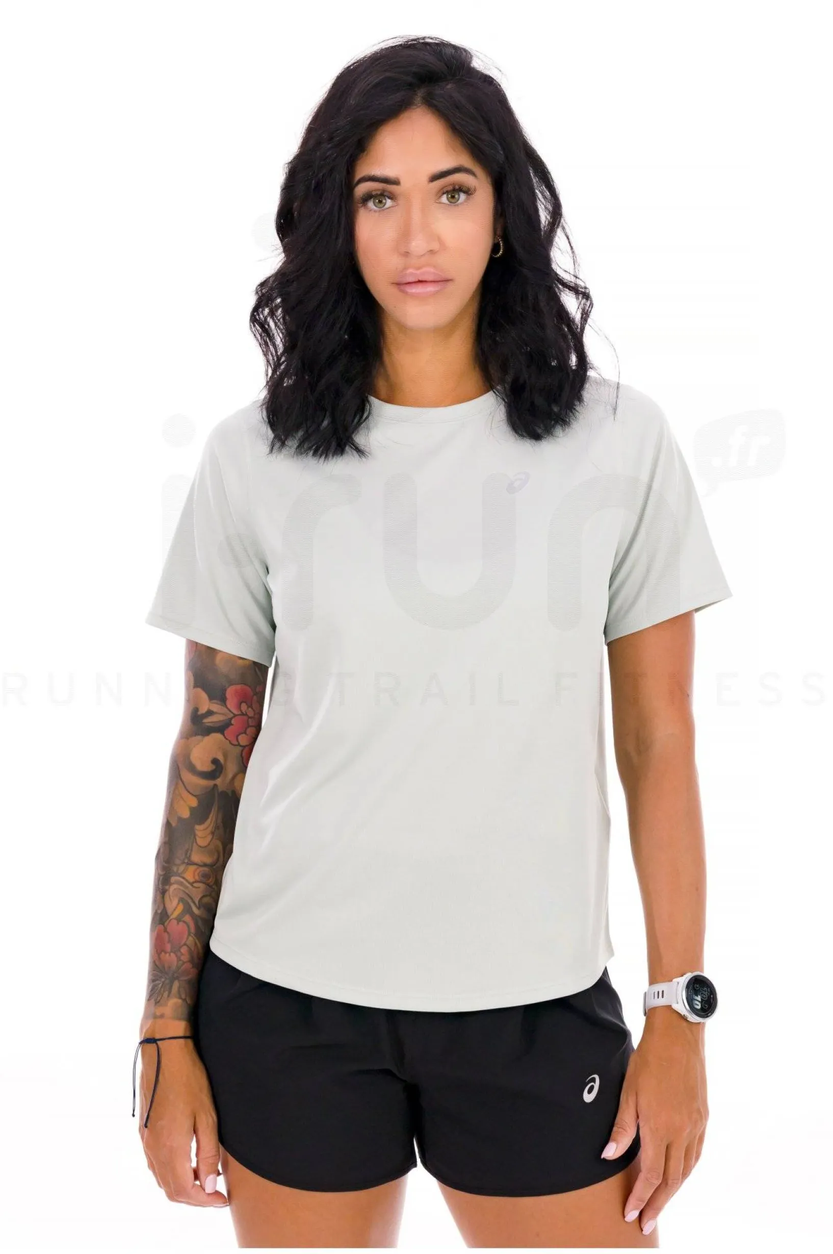Femme Asics Manches Courtes^Core femme