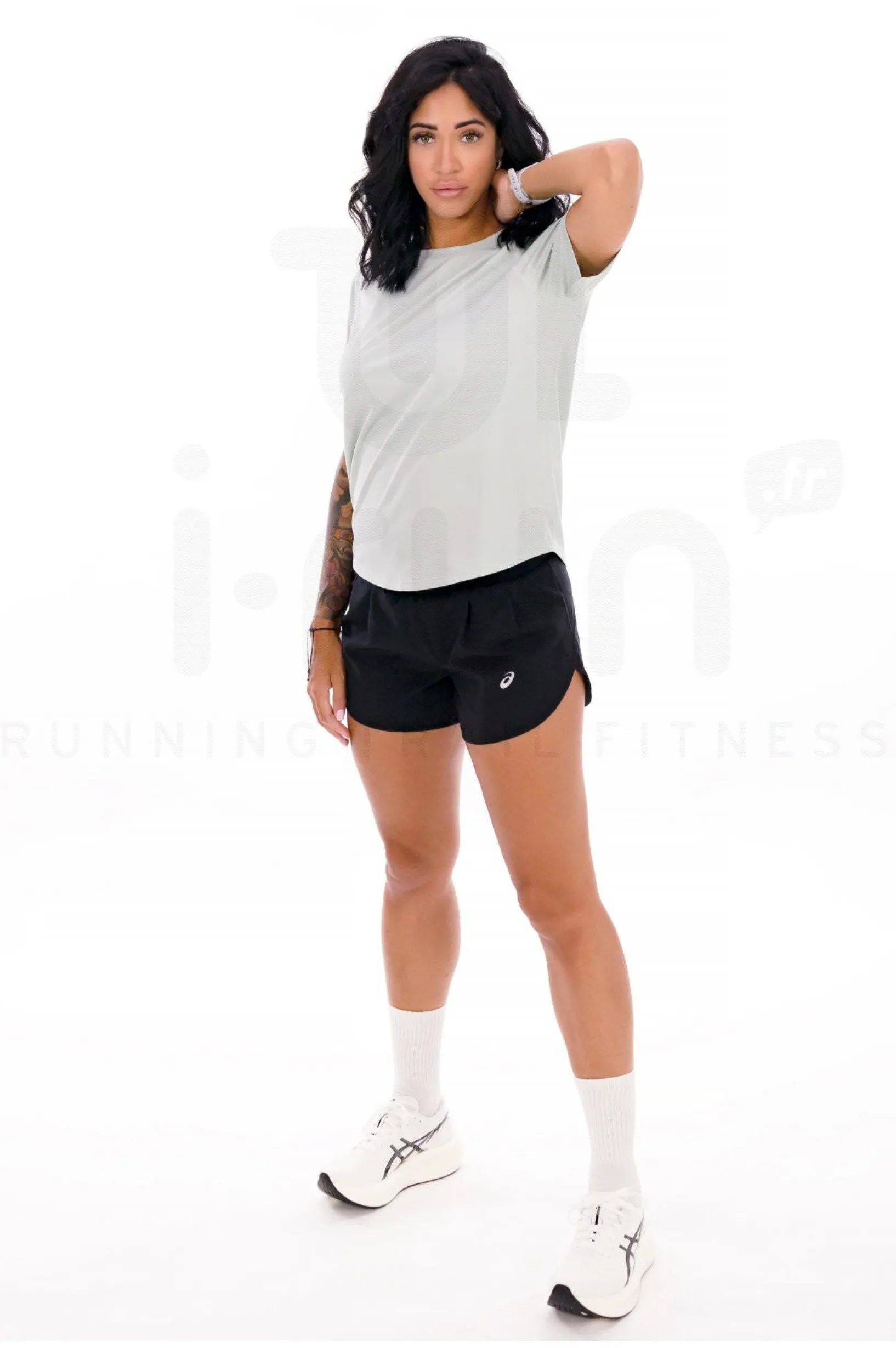 Femme Asics Manches Courtes^Core femme