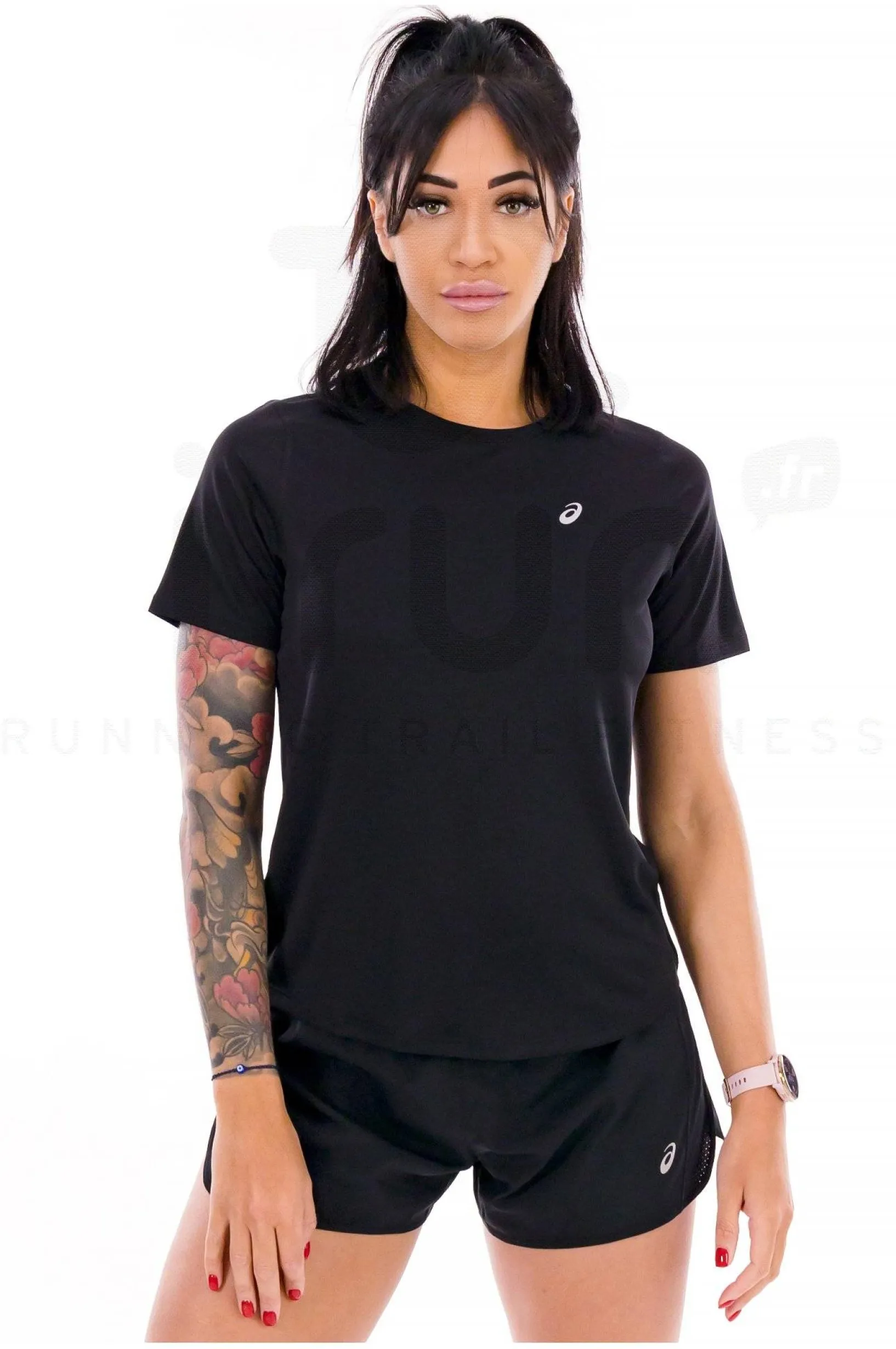 Femme Asics Manches Courtes^Core femme