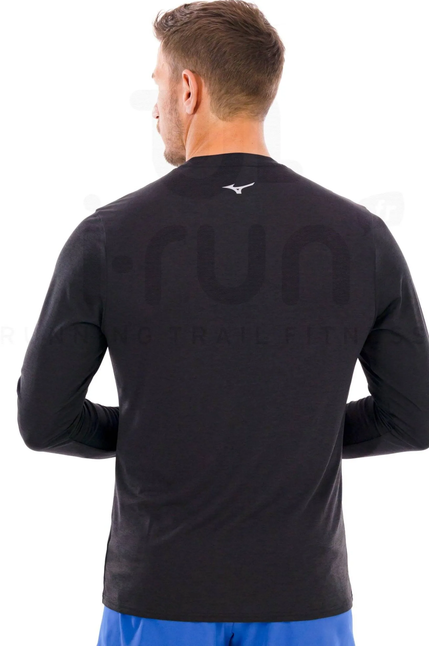 Homme Mizuno Manches Longues^Core Impulse Half Zip