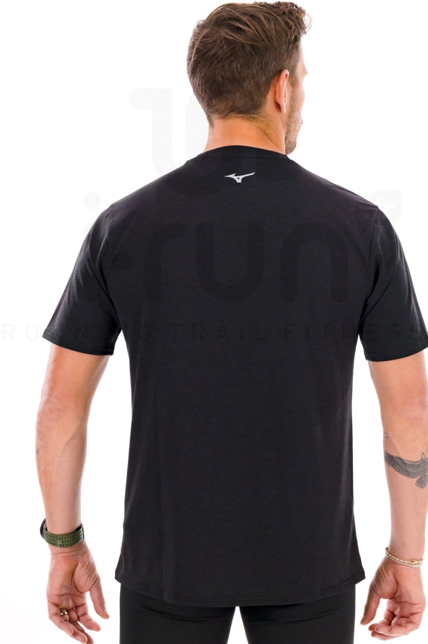 Homme Mizuno Manches Courtes^Core Runbird