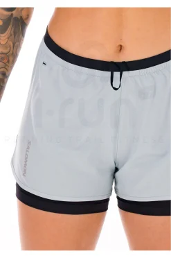 Femme Salomon Shorts / Cuissards / Jupes^Cross 2in1 W femme