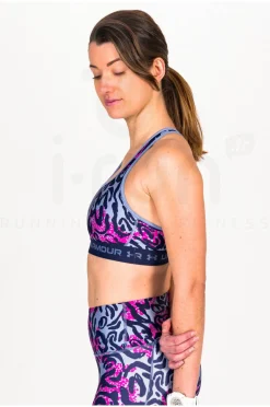 Femme Under Armour Brassières / Soutiens-Gorge^Crossback Mid Print femme