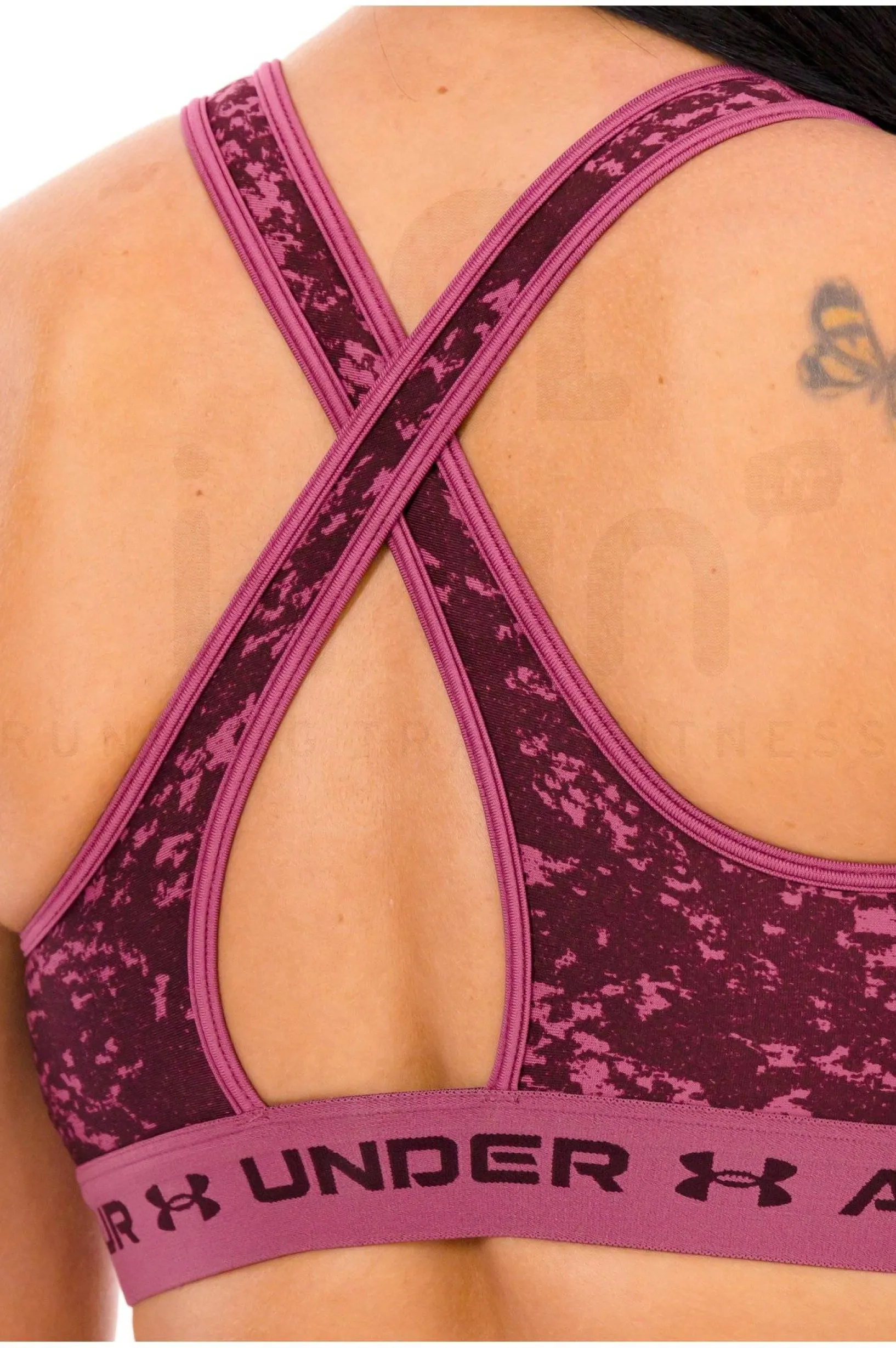 Femme Under Armour Brassières / Soutiens-Gorge^Crossback Mid Print femme