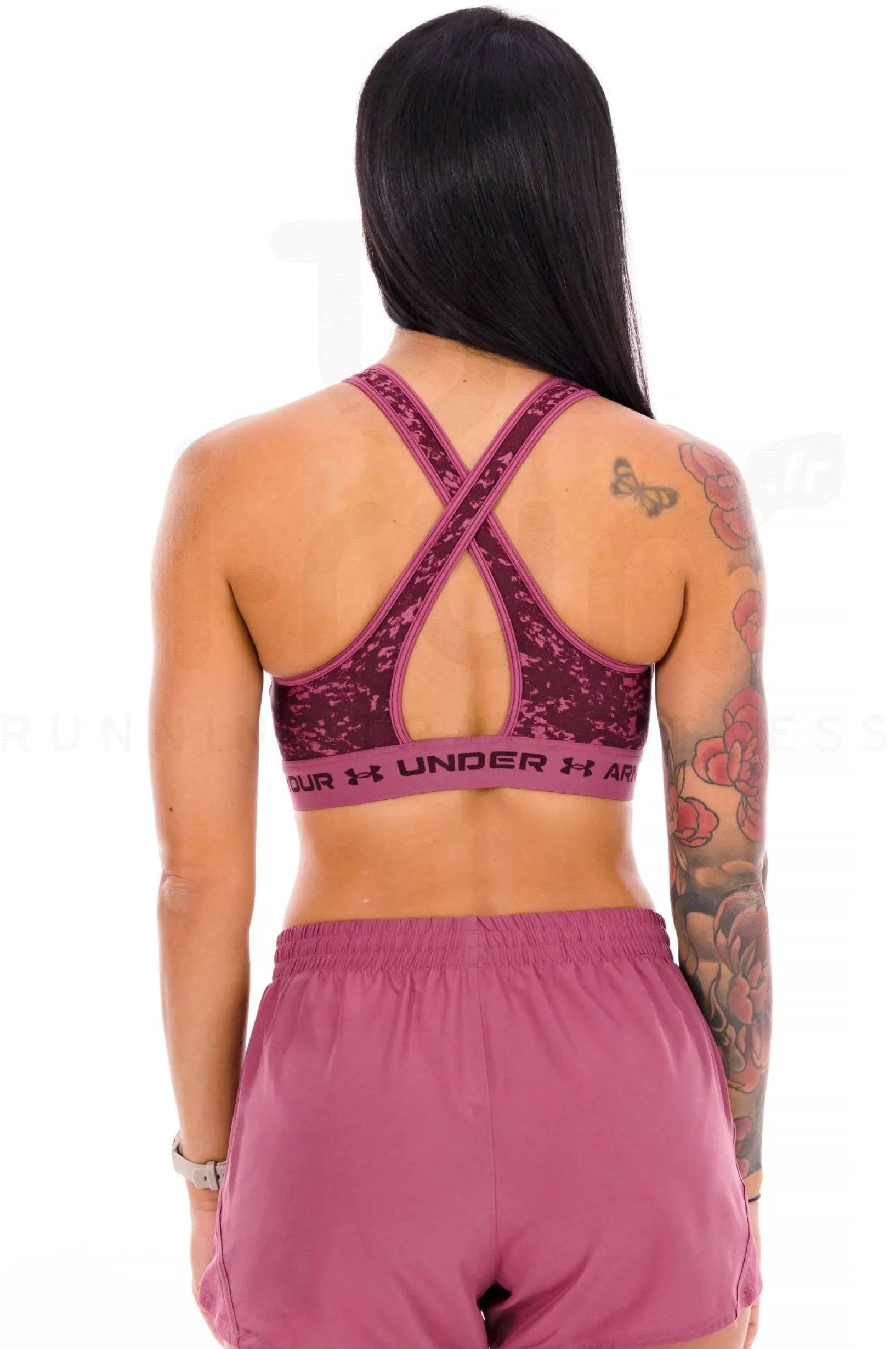 Femme Under Armour Brassières / Soutiens-Gorge^Crossback Mid Print femme