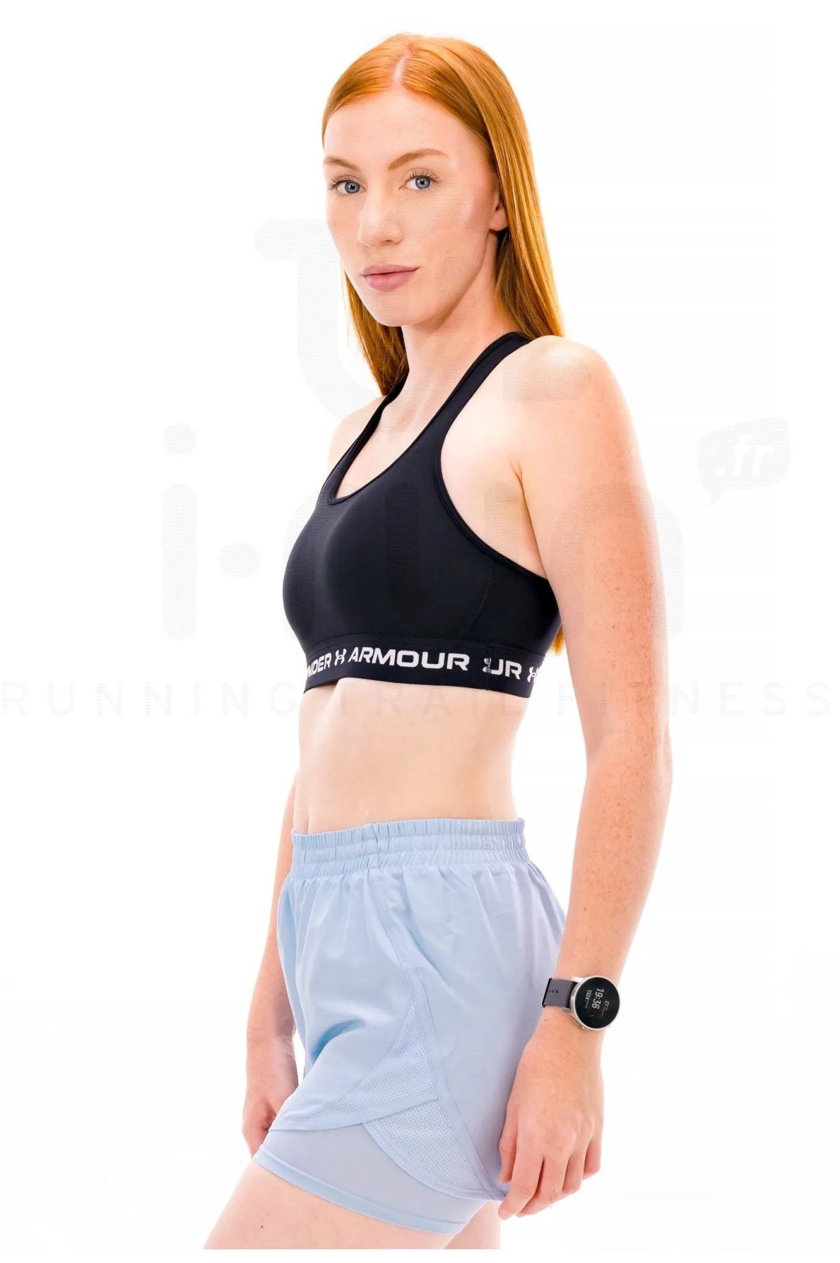 Femme Under Armour Brassières / Soutiens-Gorge^Crossback Mid Sports femme