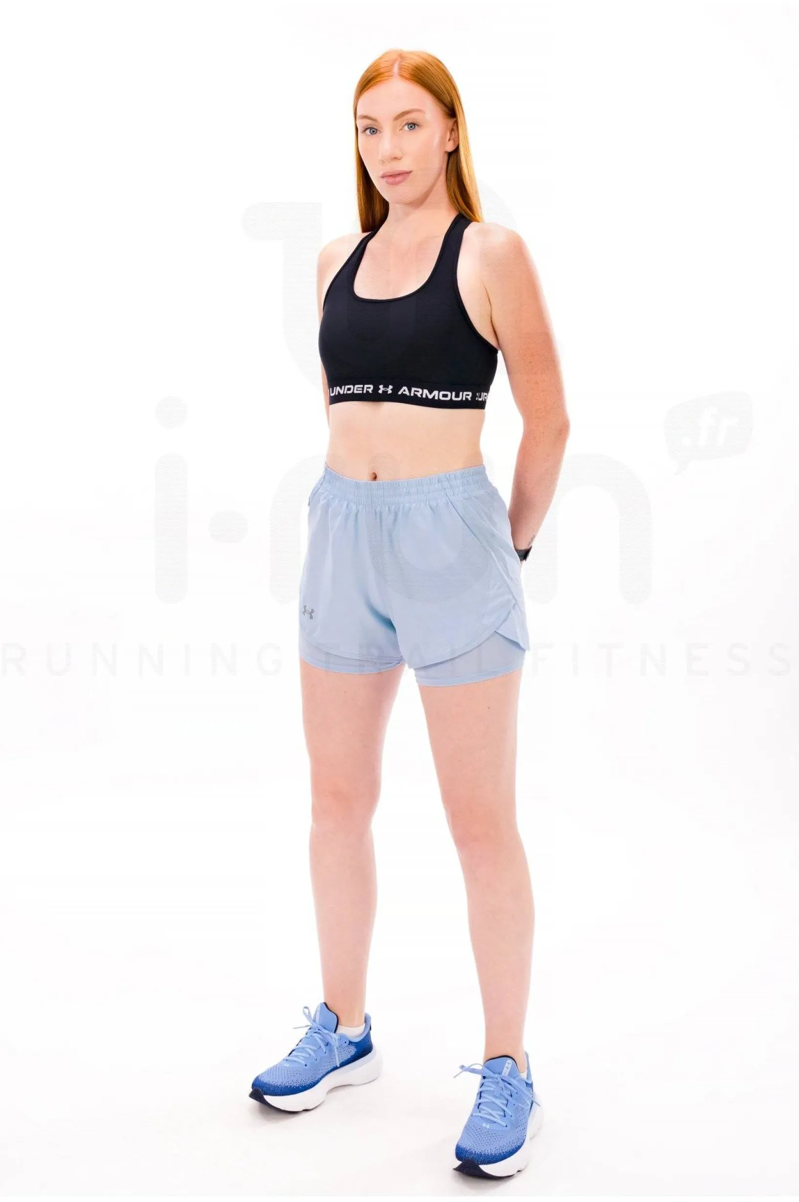 Femme Under Armour Brassières / Soutiens-Gorge^Crossback Mid Sports femme