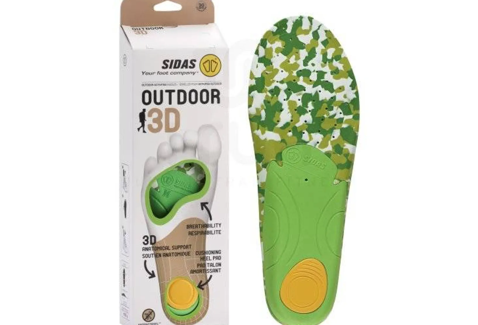 Sidas Lacets / Guêtres / Semelles / Pointes Athlétisme^3D Outdoor