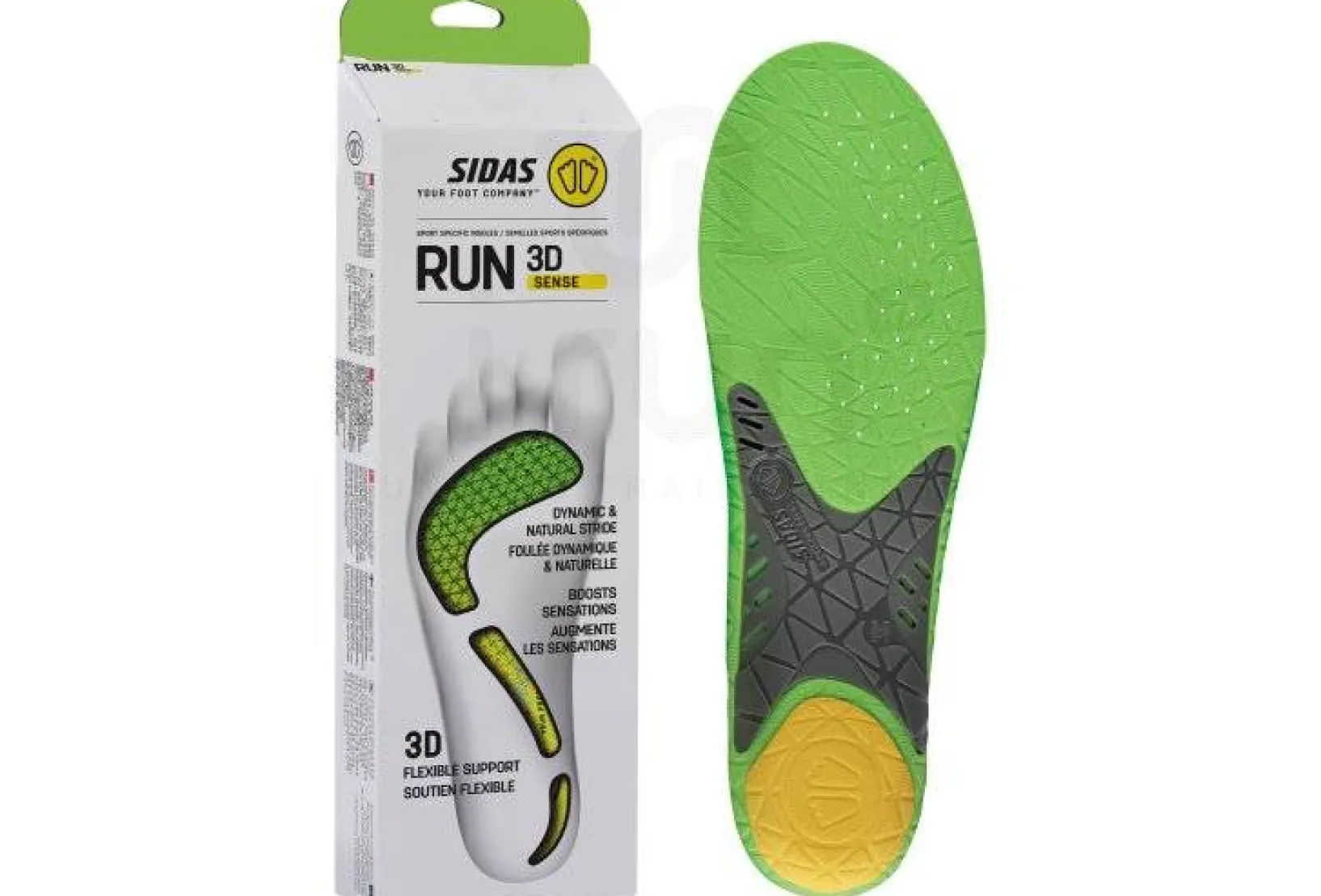 Sidas Lacets / Guêtres / Semelles / Pointes Athlétisme^3D Run Sense V2