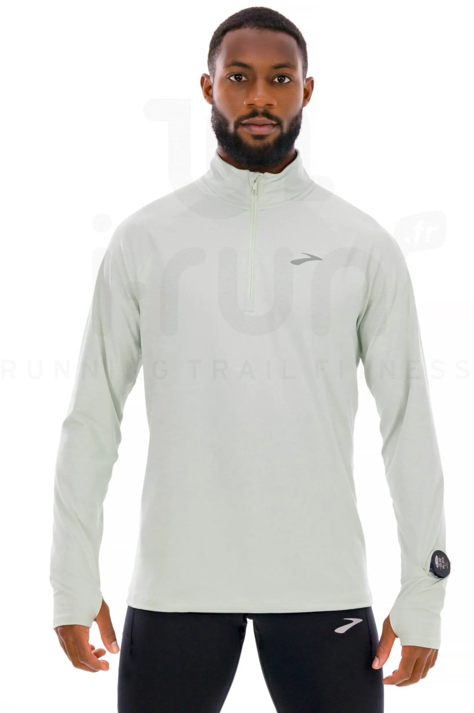 Homme Brooks Manches Longues^Dash 1/4 Zip 3.0