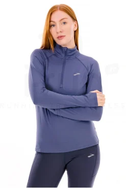 Femme Brooks Manches Longues^Dash 1/2 Zip 3.0 femme