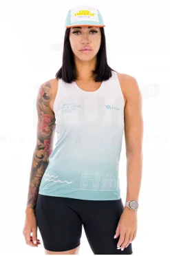 Femme i-run.fr Débardeurs^Débardeur Semi de Barcelone femme