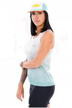 Femme i-run.fr Débardeurs^Débardeur Semi de Barcelone femme