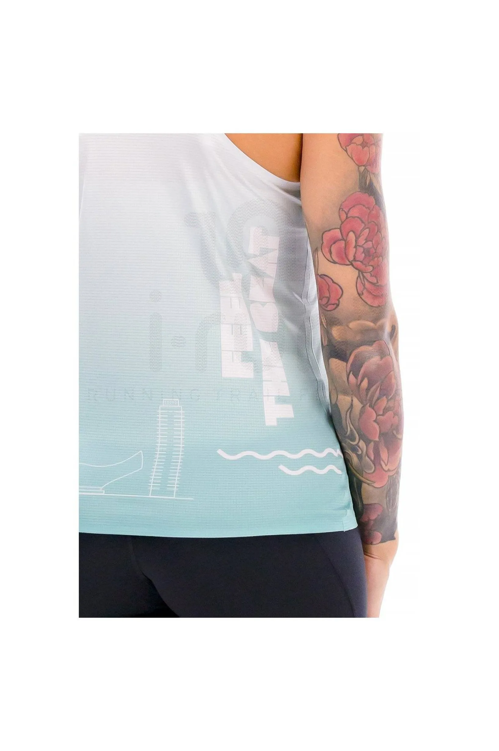 Femme i-run.fr Débardeurs^Débardeur Semi de Barcelone femme