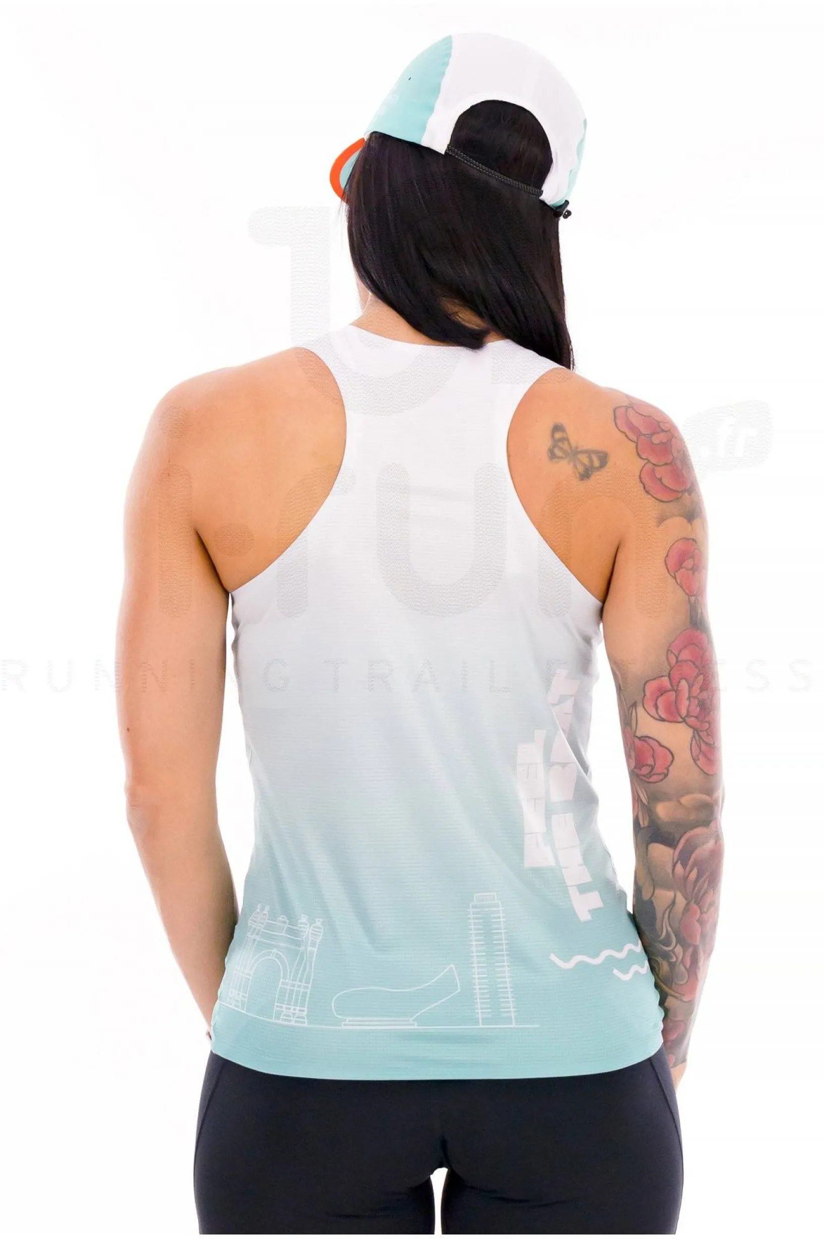 Femme i-run.fr Débardeurs^Débardeur Semi de Barcelone femme