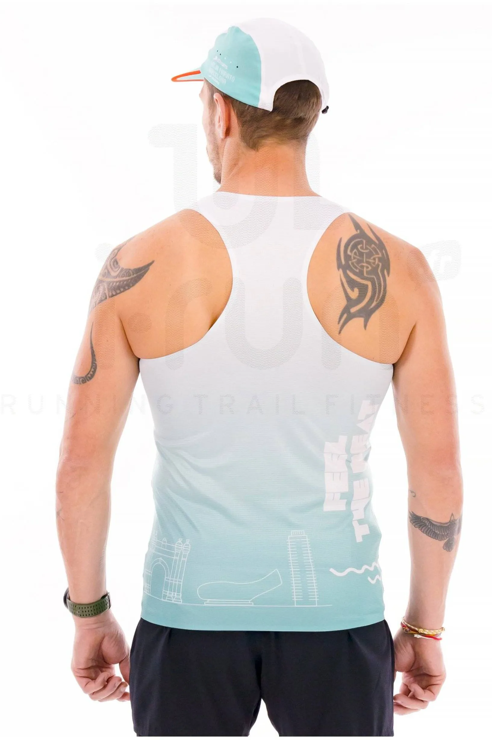 Homme i-run.fr Débardeurs^Débardeur Semi de Barcelone