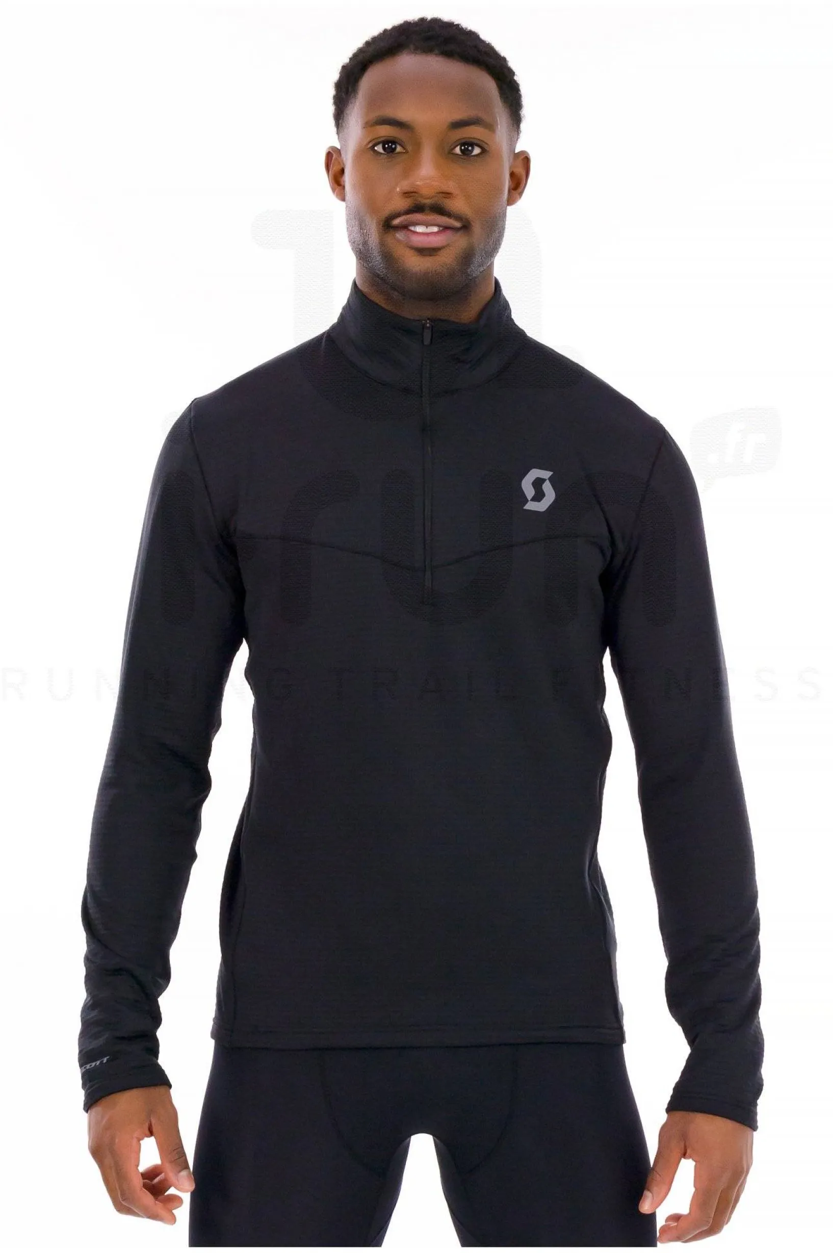 Homme Scott Manches Longues^Defined Light 1/2 Zip