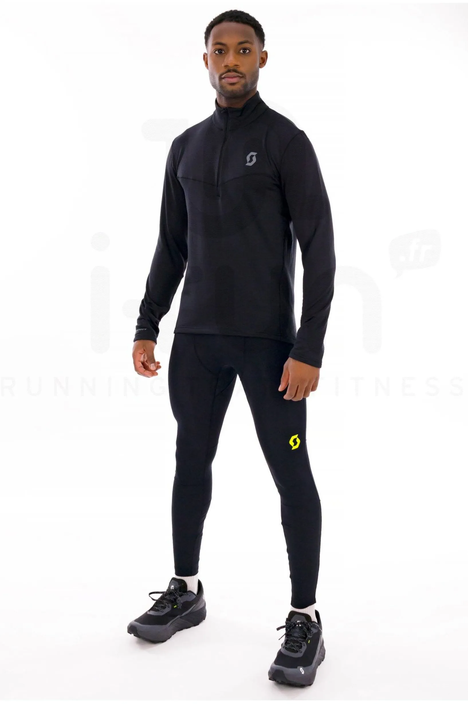 Homme Scott Manches Longues^Defined Light 1/2 Zip