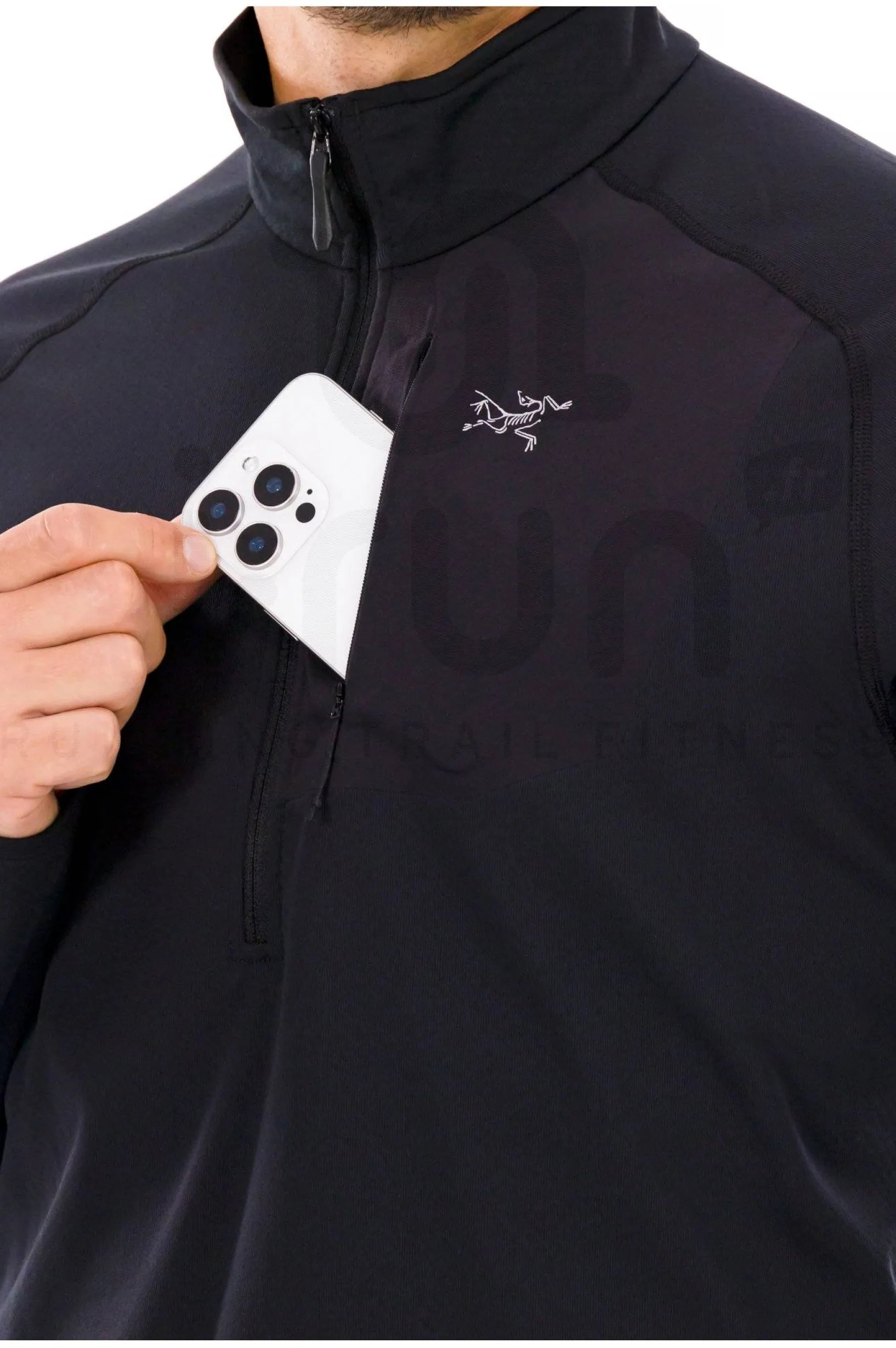 Homme Arcteryx Polaires^Delta 1/2 Zip