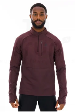 Homme Odlo Manches Longues^Descent Ceramiwarm 1/2 Zip