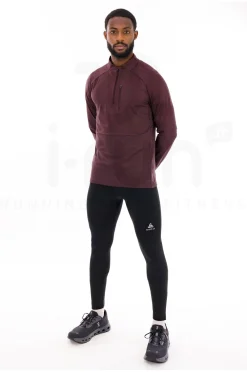 Homme Odlo Manches Longues^Descent Ceramiwarm 1/2 Zip