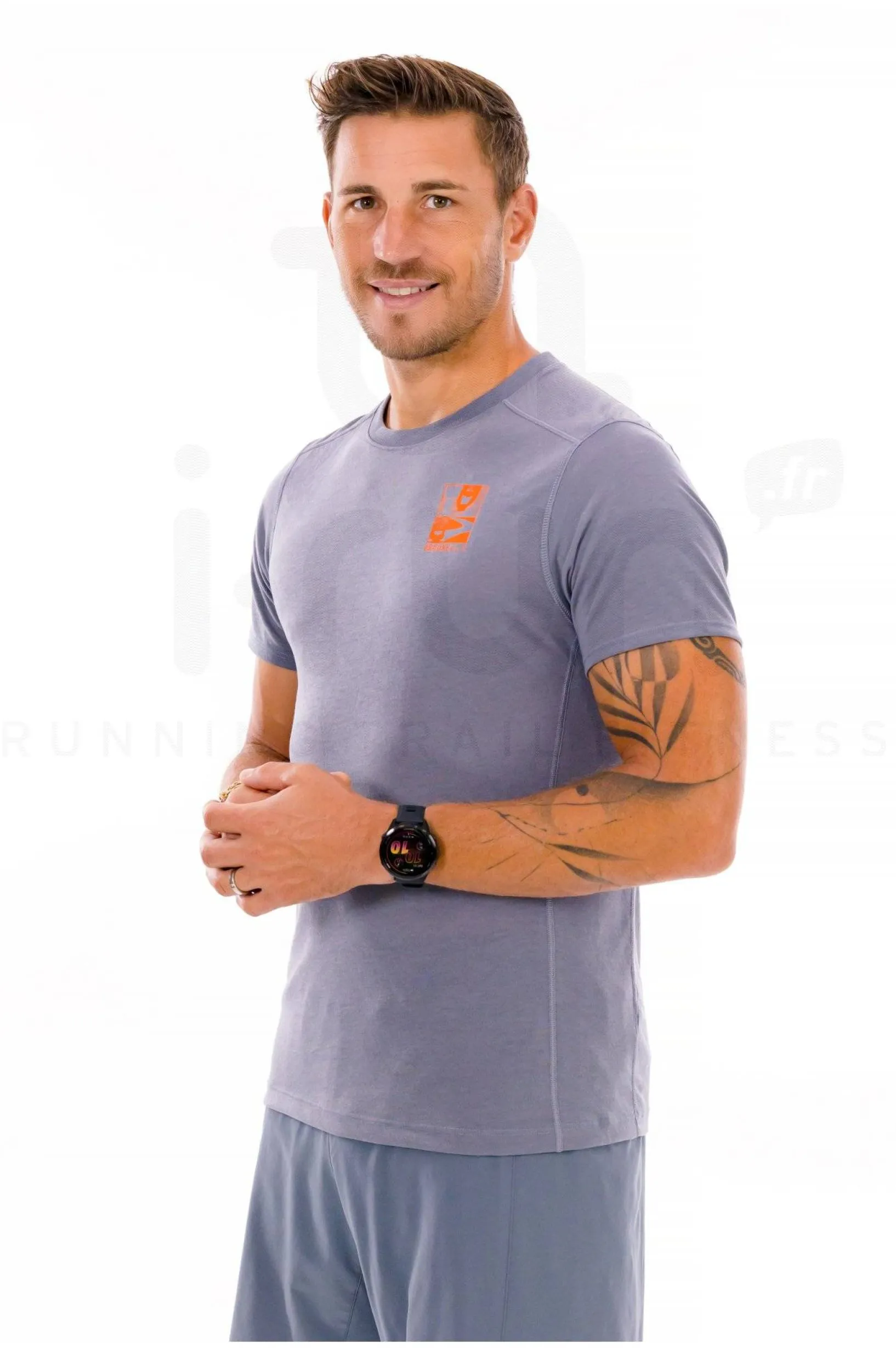 Homme Brooks Manches Courtes^Distance 3.0