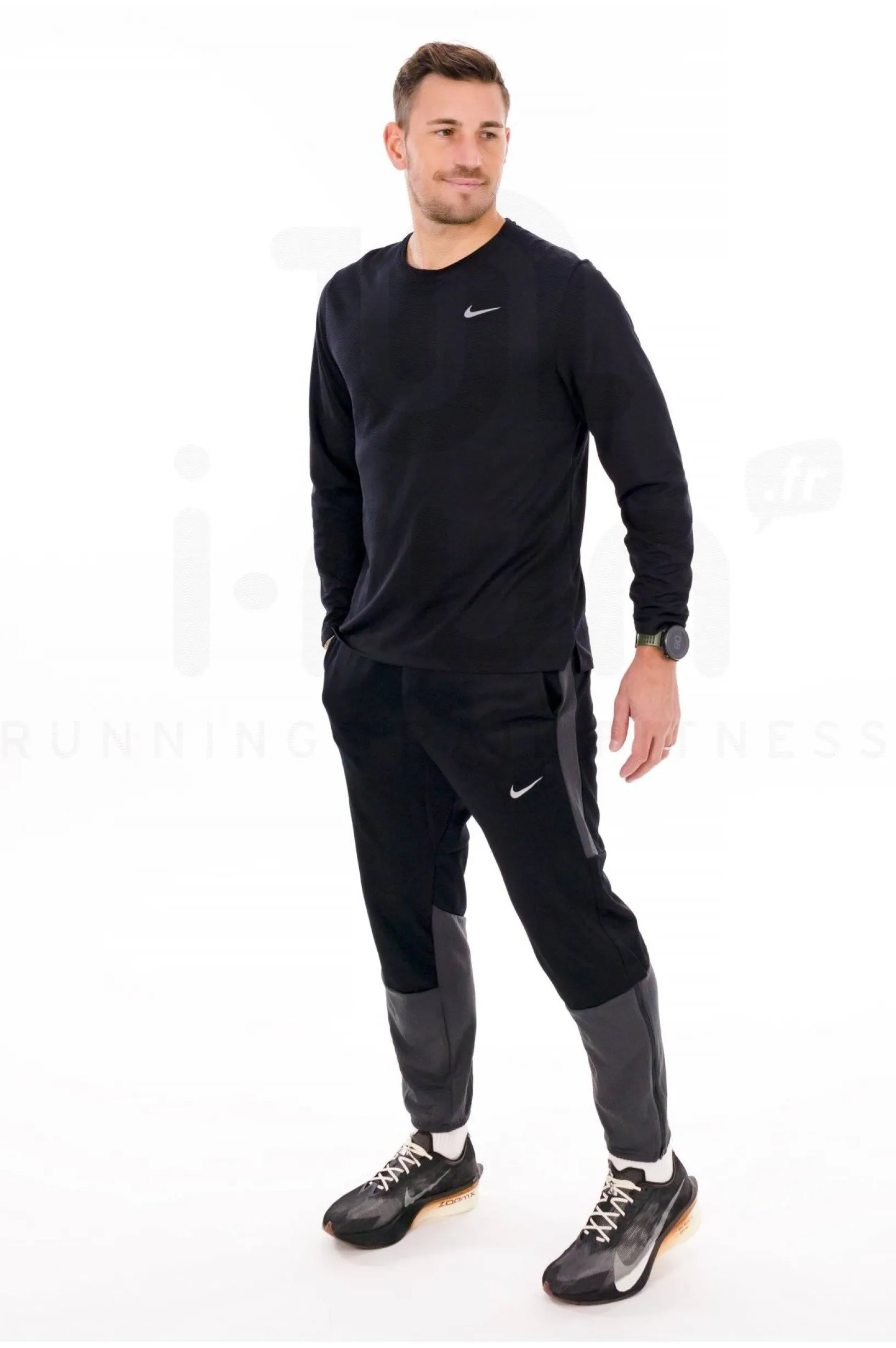 Homme Nike Manches Longues^Dri-Fit Miler M