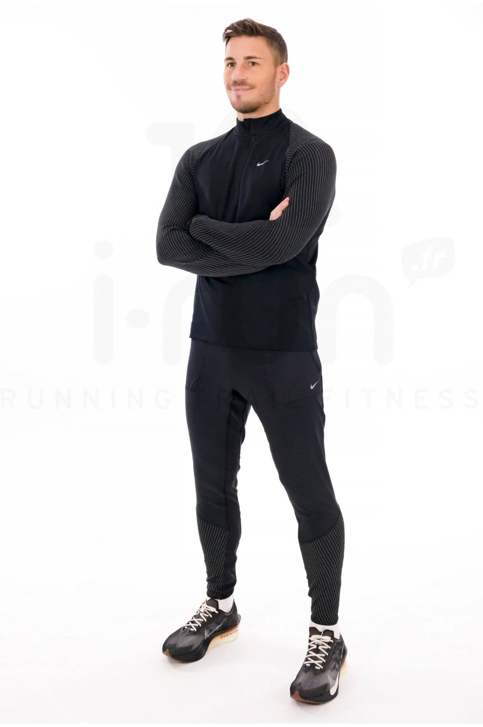 Homme Nike Manches Longues^Dri-Fit Reflect