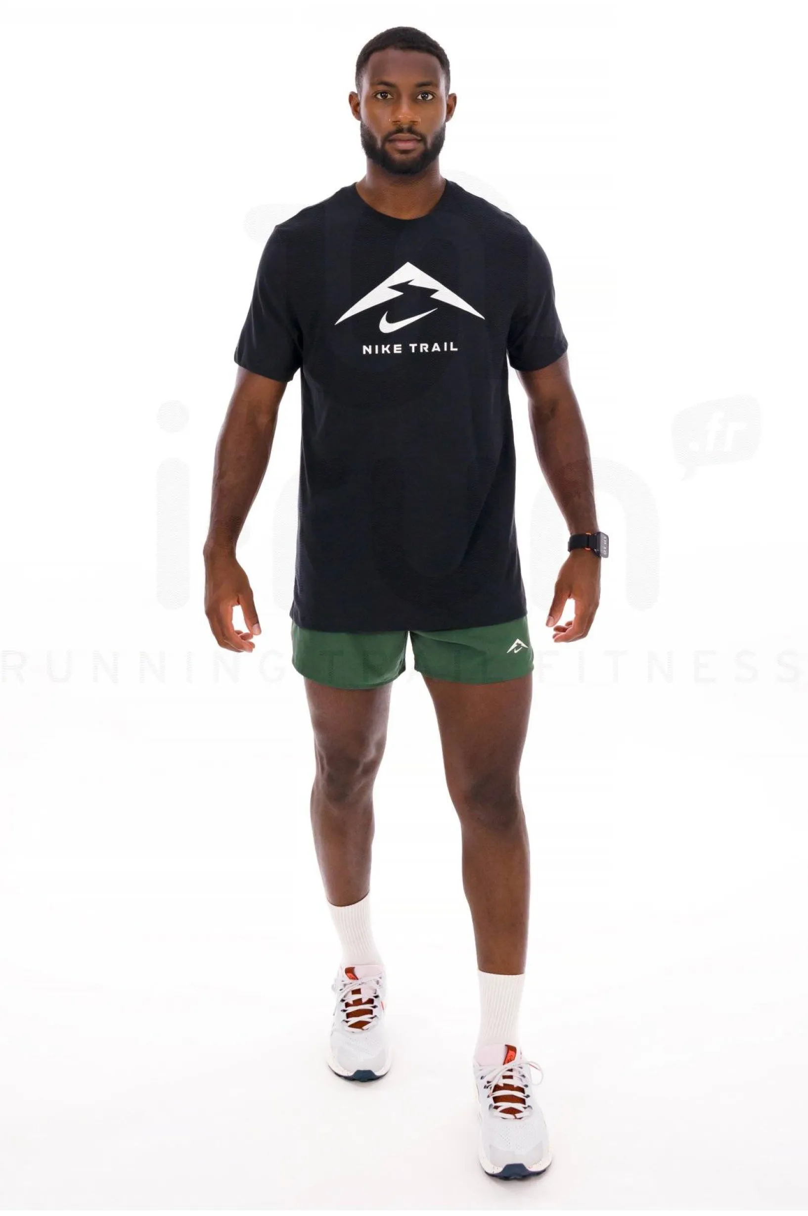 Homme Nike Manches Courtes^Dry Trail logo