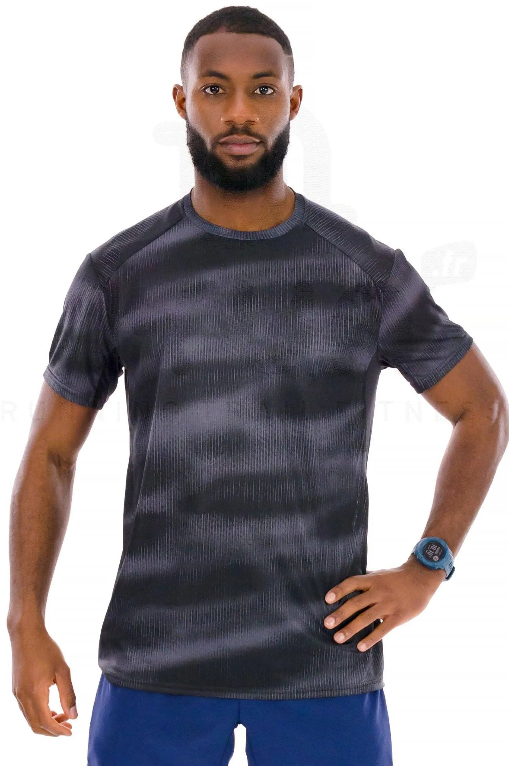 Homme Mizuno Manches Courtes^DryAeroFlow Graphic