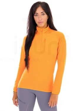 Femme Salomon Manches Longues^Essential Lightwarm 1/4 zip femme