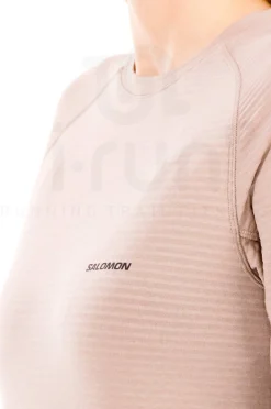 Femme Salomon Manches Longues^Essential Lightwarm Crew Neck femme
