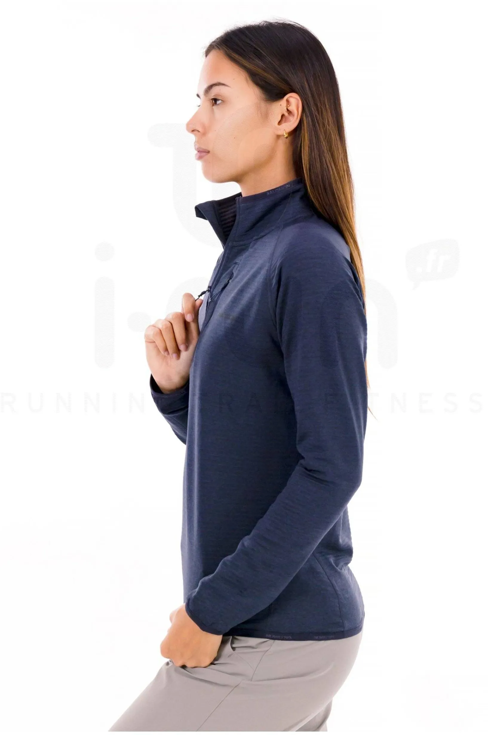 Femme Salomon Manches Longues^Essential Lightwarm femme