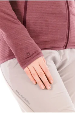 Femme Salomon Vestes & Coupe Vent^Essential Lightwarm femme