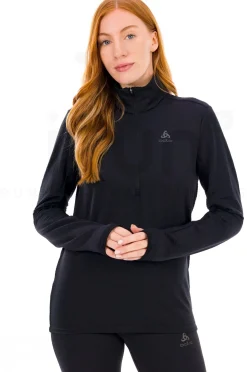 Femme Odlo Manches Longues^Essential Thermal 1/2 Zip femme