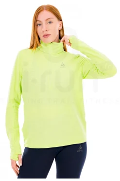 Femme Odlo Manches Longues^Essential Thermal 1/2 Zip femme