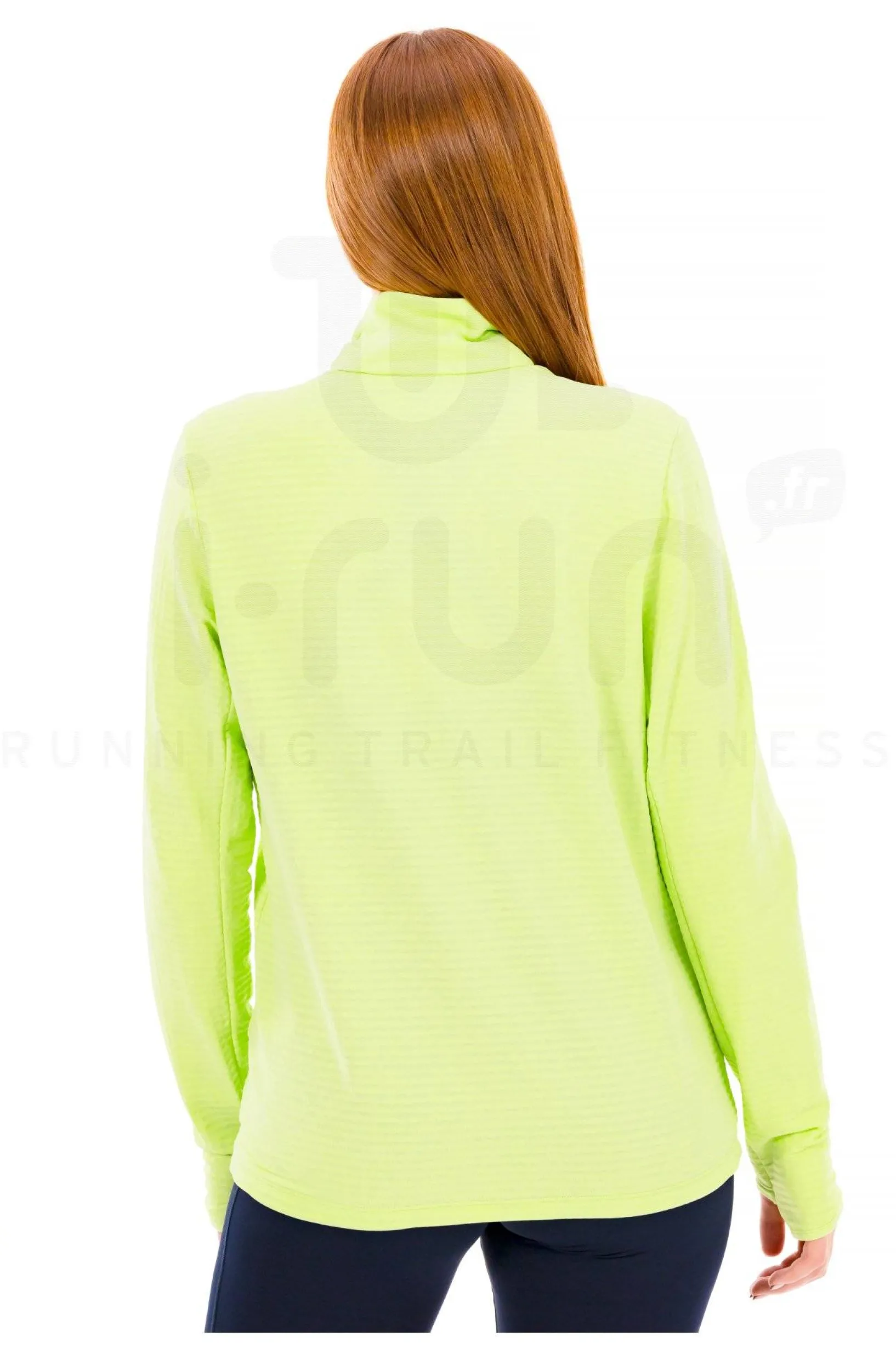 Femme Odlo Manches Longues^Essential Thermal 1/2 Zip femme