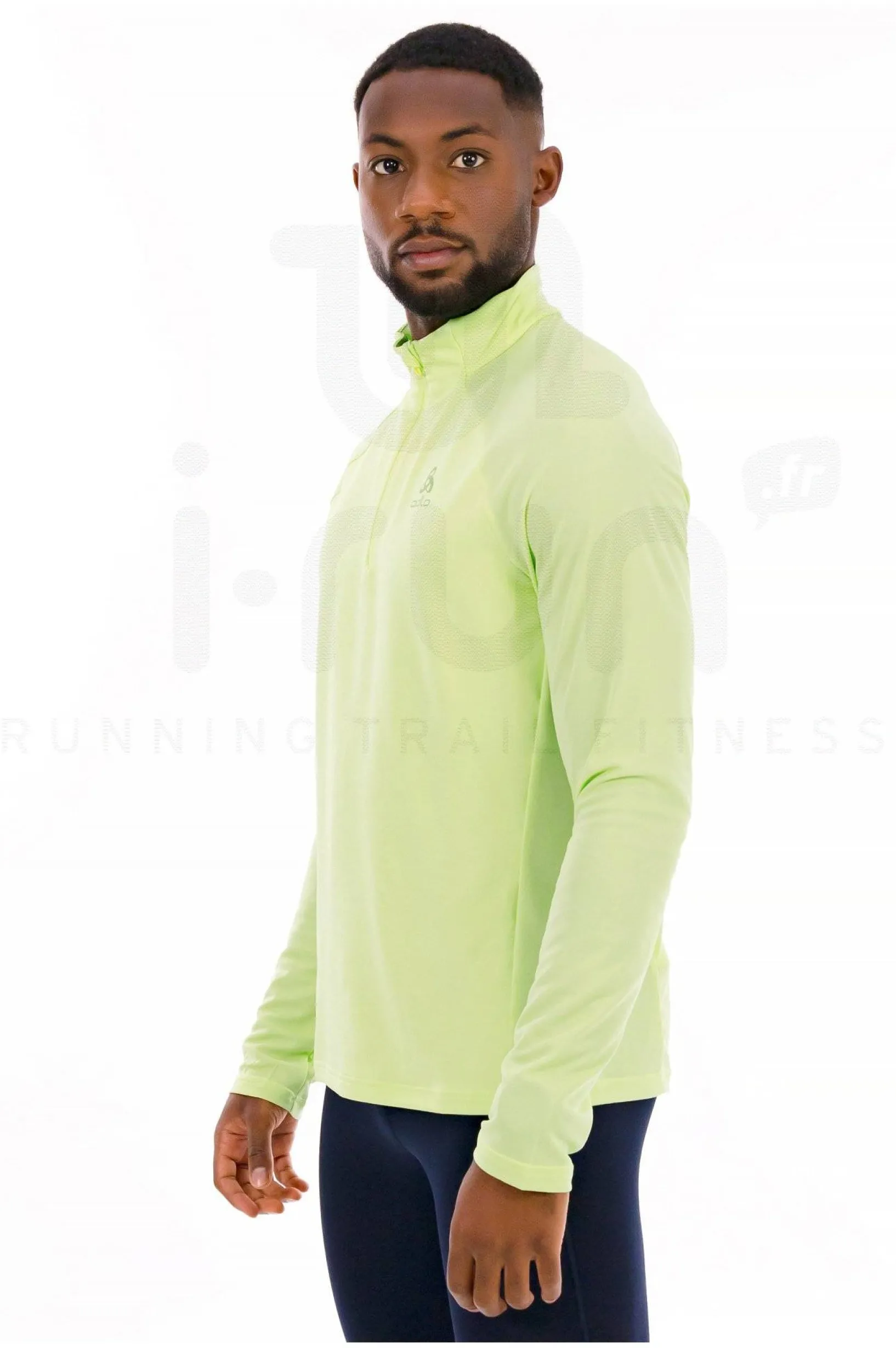 Homme Odlo Manches Longues^Essentials Ceramiwarm 1/2 Zip