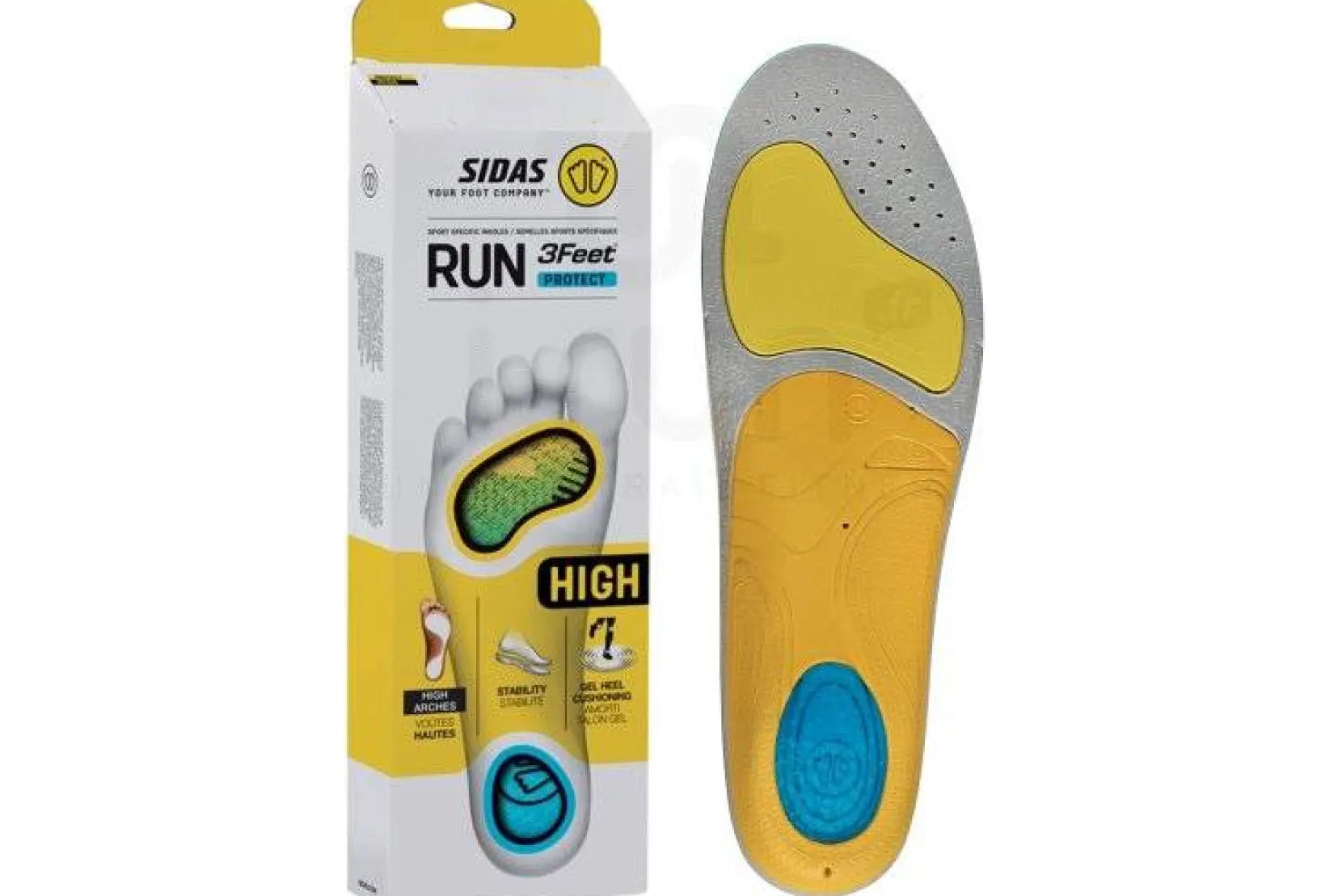 Sidas Lacets / Guêtres / Semelles / Pointes Athlétisme^3Feet Run Protect High