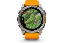 Garmin Cardio-Gps^Fenix 8 AMOLED Sapphire Titane