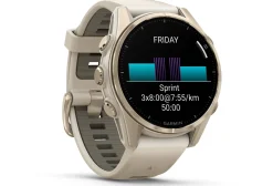 Garmin Cardio-Gps^Fenix 8 AMOLED Sapphire Titane