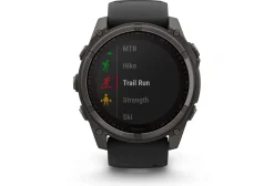 Garmin Cardio-Gps^Fenix 8 Solar Sapphire Titane