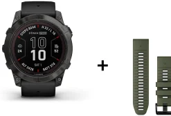 Garmin Cardio-Gps^Fenix 7X Pro Sapphire Solar Titane
