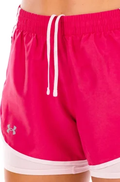 Femme Under Armour Shorts / Cuissards / Jupes^Fly-By 2 en 1 femme