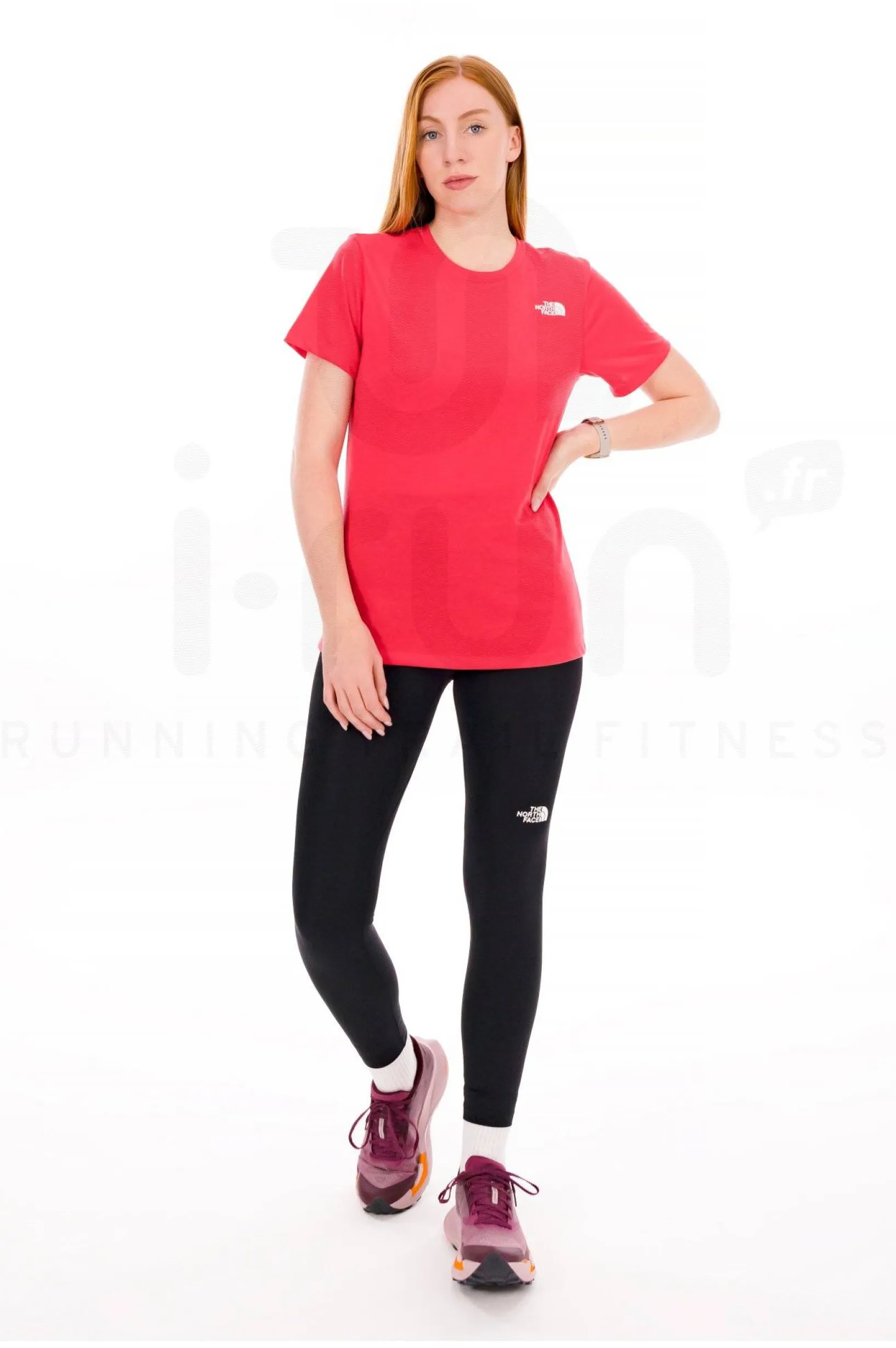 Femme The North Face Manches Courtes^Foundation Vertical femme