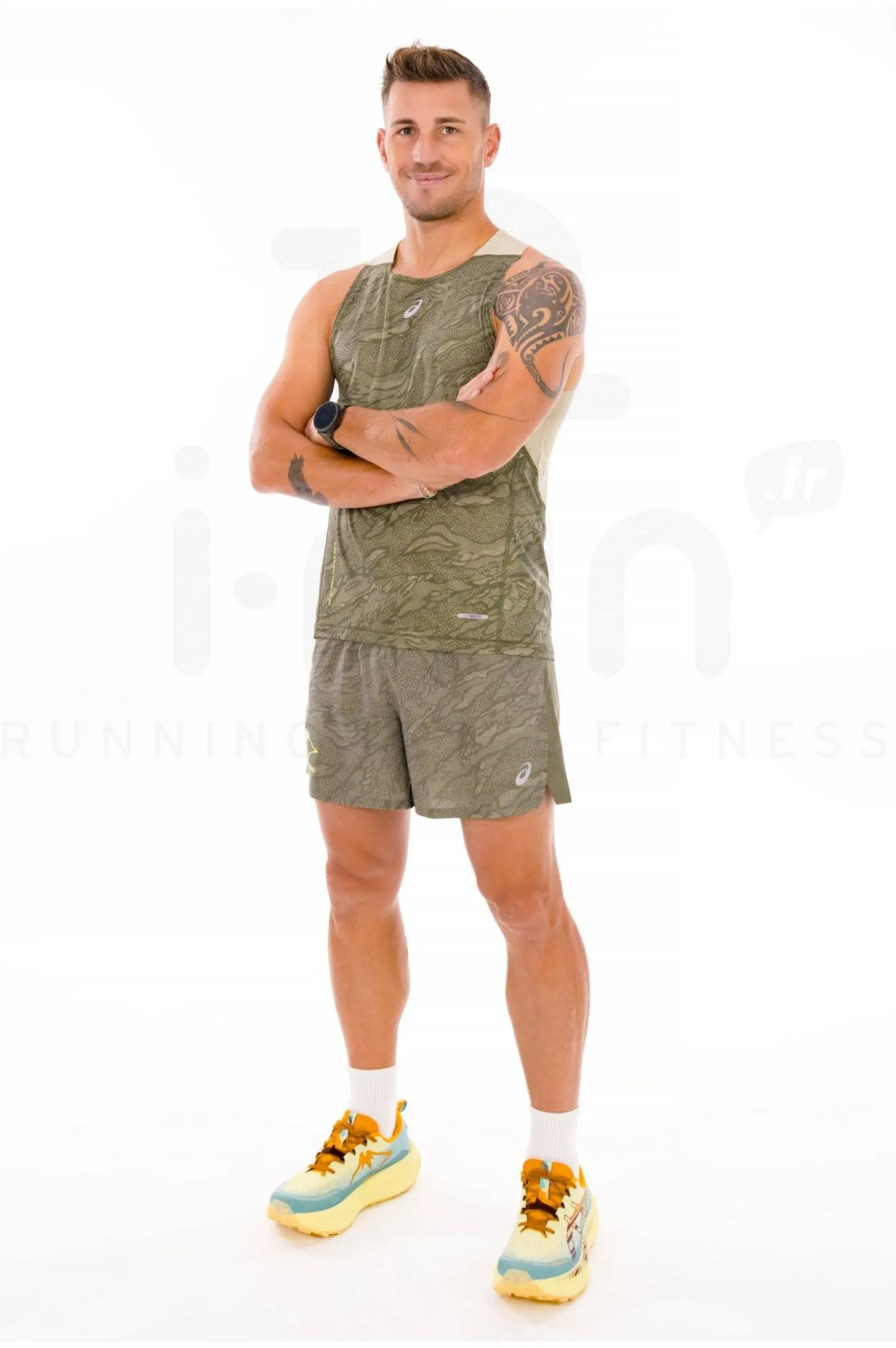 Homme Asics Débardeurs^Fujitrail